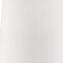 Load image into Gallery viewer, 17" White Metal Bedside Table Lamp With Off-White Shade