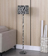 Load image into Gallery viewer, 59" White Bedside Table Lamp With White Drum Shade