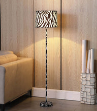 Load image into Gallery viewer, 59" White Bedside Table Lamp With White Drum Shade
