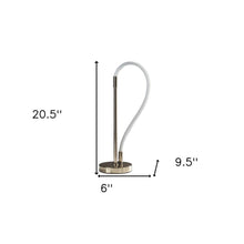 Load image into Gallery viewer, 21" Gold Bedside Led Table Lamp