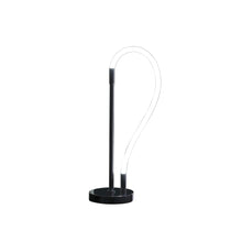 Load image into Gallery viewer, 21" Silver Bedside Led Table Lamp