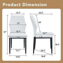 Load image into Gallery viewer, Dining Chairs With Shell Pattern, Comfort And Style