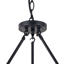 Load image into Gallery viewer, 29'' Candle Style Twelve Light Metal Dimmable Chandelier - Black / Gold