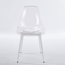 Load image into Gallery viewer, Transparent Dining Chair (Set of 4) - Matte White
