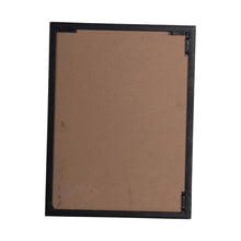 Load image into Gallery viewer, Decorative Antiqued Glass Metal Framed Mirror (Set of 6) - Black