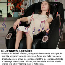 Load image into Gallery viewer, SL Type Pulley Guide, 2D Motor-Massage Manipulator-Space Saver Design, Track Sliding Zero Gravity Multifunction Massage Chair - Black