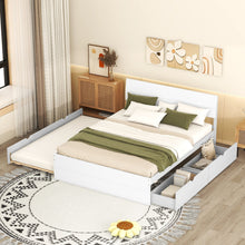 Load image into Gallery viewer, Modern Bed Frame With Headboard And Footboard
