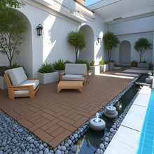 Load image into Gallery viewer, Patio Diy Module Interlocking Decking Tiles Floor, Outdoor And Indoor, Easy And Quick Installation