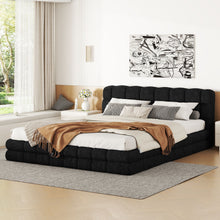 Load image into Gallery viewer, Upholstered Platform Bed With Headboard