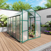 Load image into Gallery viewer, Polycarbonate Walk-In house, Raised Base For Outdoor In All Season