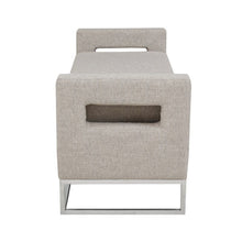 Load image into Gallery viewer, Crawford - Soft Close Storage Bench With Open Sides - Gray