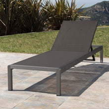 Load image into Gallery viewer, Outdoor Patio Chaise Lounge With 5 Reclining Positions