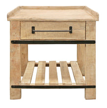 Load image into Gallery viewer, 26" One Drawer Nightstand - Light Brown
