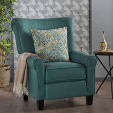 Load image into Gallery viewer, Wide Manual Standard Recliner - Teal
