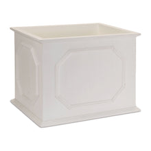 Load image into Gallery viewer, Geometric Rectangular Planter Boxes (Set of 3) - White