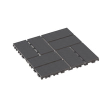 Load image into Gallery viewer, Plastic Interlocking Deck Tiles Patio Deck Tiles Waterproof Outdoor Use