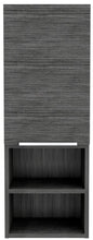 Load image into Gallery viewer, 12" Gray Wood Floating Single Door Bathroom Vanity