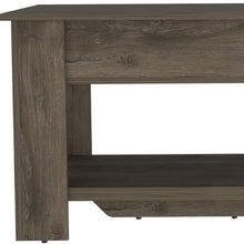 Load image into Gallery viewer, 40" Dark Brown Wood Storage Bench With Flip Top Shoe Storage And Shelves