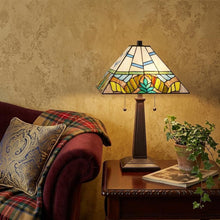 Load image into Gallery viewer, 22" Dark Brown Metal Two Light Candlestick Table Lamp With White Shade