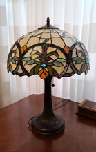 Load image into Gallery viewer, 23" Dark Brown Metal Two Light Candlestick Table Lamp With White Shade