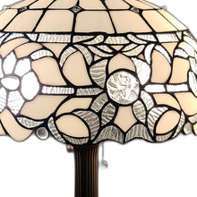 Load image into Gallery viewer, 23" Dark Brown Metal Two Light Candlestick Table Lamp With White Shade