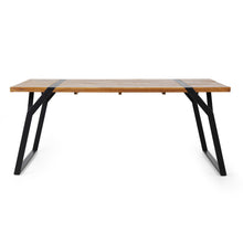Load image into Gallery viewer, Zora - Dining Table Industrial & Iron Table - Black