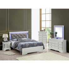 Load image into Gallery viewer, Bed With LED Light Accents Headboard