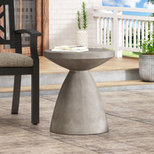 Load image into Gallery viewer, Outdoor / Indoor Lightweight Concrete Side Table