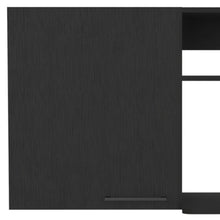 Load image into Gallery viewer, 39" Wood Wall Mounted Accent Cabinet With Single Door - Black