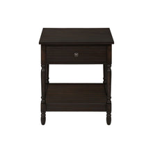 Load image into Gallery viewer, Accent - Table, 2 Tier, Square, Traditional - Walnut