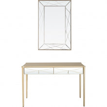 Load image into Gallery viewer, Mirrored Glass Console Table - Champagne