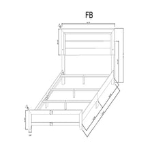 Load image into Gallery viewer, Omoda - Bed With LED