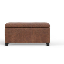 Load image into Gallery viewer, Dover - Upholstered Storage Ottoman Bench