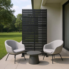 Load image into Gallery viewer, Six Panel Screen Room Divider (720187) - Black