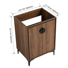 Load image into Gallery viewer, Modern Bathroom Vanity Storage Cabinet With Soft Closing Doors And Engineered Wood Construction