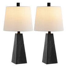 Load image into Gallery viewer, Novelty Table Lamps LED With Empire Shades (Set of 2) - Black