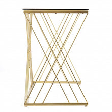 Load image into Gallery viewer, Writing Desk (402046) - Clear / Gold
