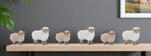 Load image into Gallery viewer, Poly Figurine (Set of 6) - White / Beige