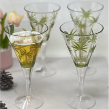 Load image into Gallery viewer, Leadingware V Shaped Unbreakable Plastic Wine Glasses, 14Oz (Set of 4) - Clear