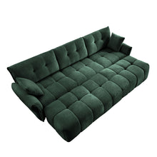 Load image into Gallery viewer, Sofa Set With Ottoman And Pillows, Textured, High Resilience Cushions