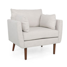 Load image into Gallery viewer, Luminate - Upholstered Fabric Club Chair With Tapered Legs And 2 Accent Pillows