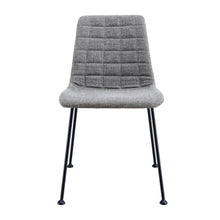 Load image into Gallery viewer, Upholstered Fabric Dining Side Chairs (Set of 2) - Light Gray