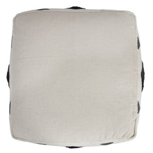 Load image into Gallery viewer, Cotton Ottoman - White