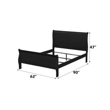 Load image into Gallery viewer, Louis Philippe - Sleigh Style Bed