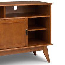 Load image into Gallery viewer, Draper - Handcrafted Mid Century Low TV Media Stand