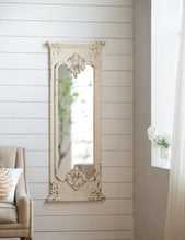 Load image into Gallery viewer, Full Length Mirror With Solid Wood Frame, Floor Mirror For Living Room Bedroom Entryway - White