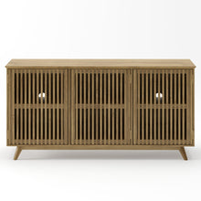 Load image into Gallery viewer, TV Stand With Adjustable Shelf - Natural