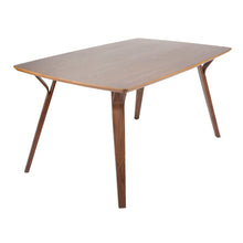 Load image into Gallery viewer, Folia Bacci - 5 Piece Mid-Century Modern Dining Set - Walnut / Cream
