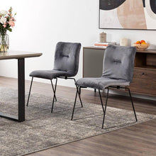 Load image into Gallery viewer, Dining Chairs (Set of 2) - Gray