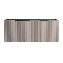 Load image into Gallery viewer, Contemporary Wall Mounted Bathroom Vanity With Soft Close Doors